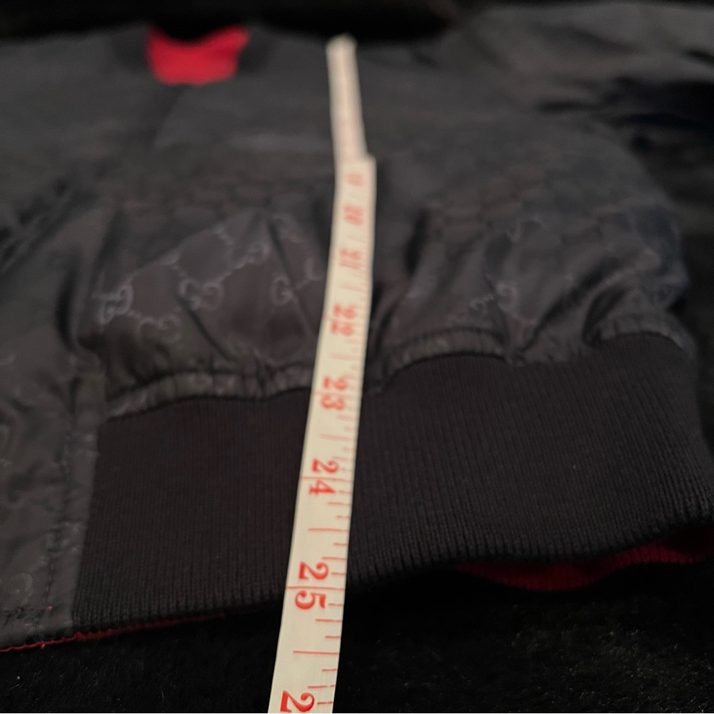 Authentic Gucci Reversible Lightweight Bomber Men… - image 12